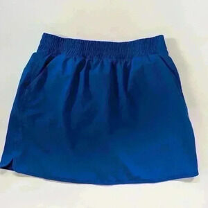 Calvin Klein Cobalt Blue Performance Stretch Lined Athletic Skirt Size M.